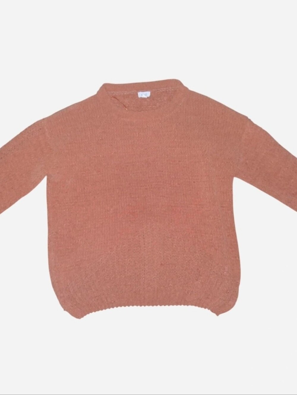 S | Debut yellow-orange oversized sweater